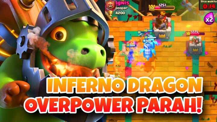 INFERNO DRAGON AUTO LELEHIN TOWER! - Clash Royale
