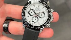 Everest Universal Curved End Rubber Straps for Rolex Daytona