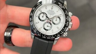 Everest Universal Curved End Rubber Straps for Rolex Daytona