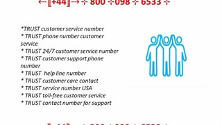Speak To Someone At Trust Wallet®⇠⟦+44⟧⇢ ⊹ 800 ⊹098 ⊹ 6533 ⊹