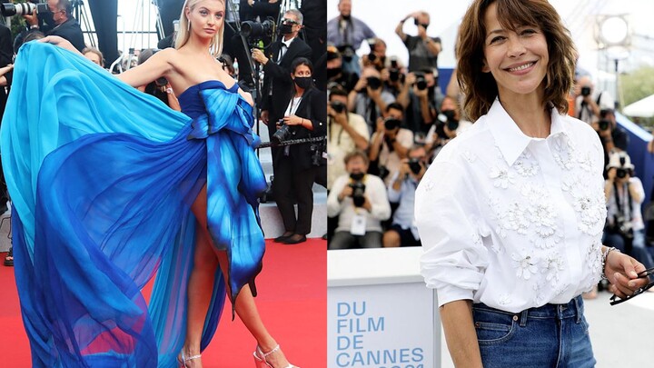 Carpet stars are busy competing for their beauty, while French women are busy letting go of themselv