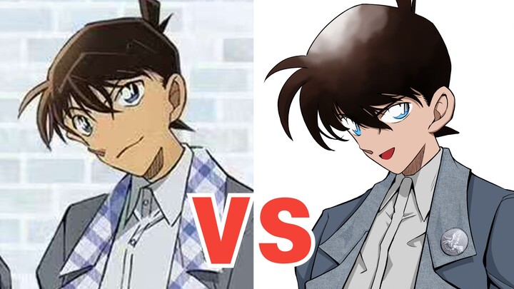 A big contrast in painting styles! Save Conan Plan!