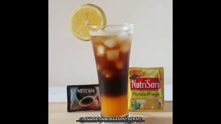 RESEP MINUMAN ORANGE COFFEE SODA SEGAR #JKTFOODHUNTINGVIDEO #JKTFOODHUNTINGRECIPE