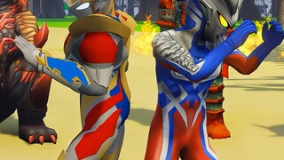 Zero turned into a statue to save Zeta