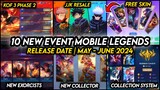 UPDATE 10 NEW EVENT (MAY-JUNE)! KOF PHASE 2, JJK RESALE, EXORCISTS AND MORE! - MLBB