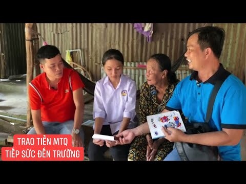 Cùng Khương Dừa đến thăm hoàn cảnh cháu Trang và trao tiền MTQ hỗ trợ 2 bà cháu