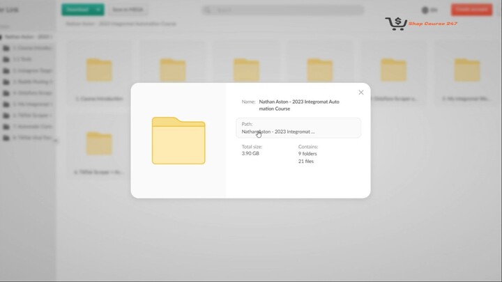 [Shopcourse247.com] Nathan Aston - Integromat Automation Course 2023