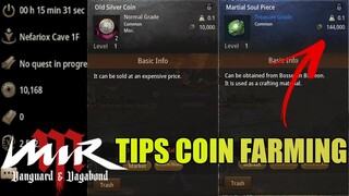 Kehabisan Coin Di Mir M ? Tips Farming Coin di Mir M: Vanguard & Vagabond Game MMORPG NFT&P2E