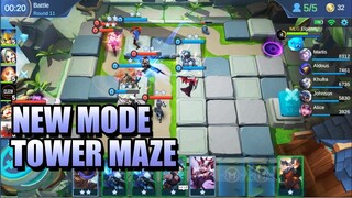 NEW TOWER MAZE MODE - TOWER DEFENSE IN MOBILE LEGENDS