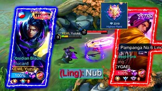 YUZUKE VS TOP GLOBAL PRO LING! | LIFESTEAL VS FASTHAND! | WHO WILL WIN?! | MLBB