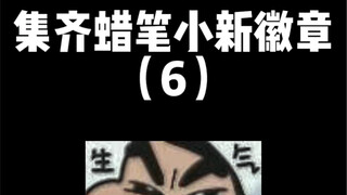 Collect all Crayon Shin-chan badges (6) to call Aunt Hiroshi and Shinobu! !