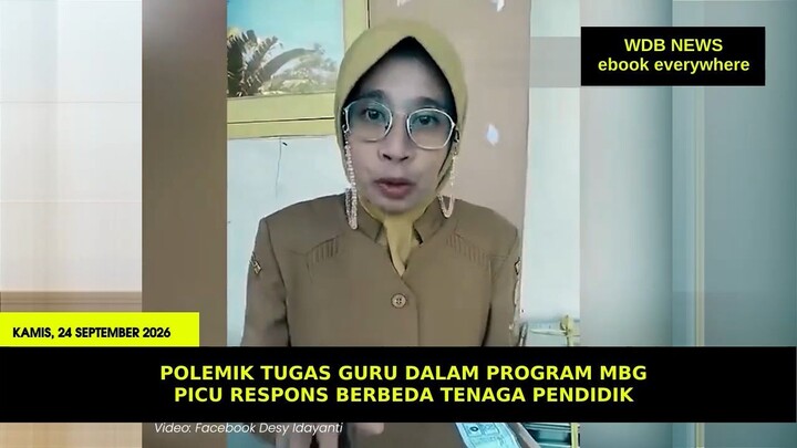 Polemik Tugas Guru dalam Program Makan Bergizi Gratis Picu Respons Berbeda Tenag