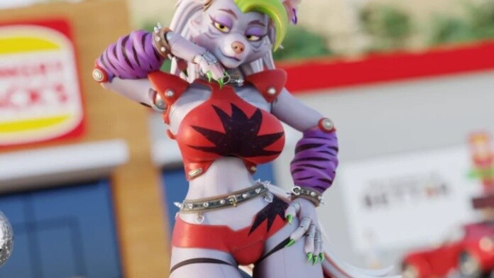 Koleksi Model Roxy buatan sendiri oleh bos Twitter MSplashDoggy