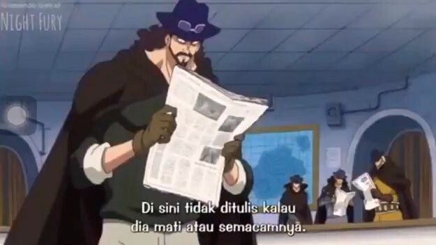 SABO MENDENGAR BERITA KEMATIAN ACE