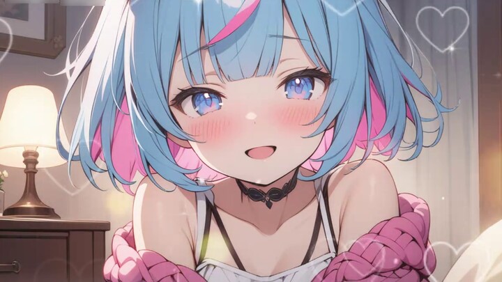 How long has it been since you kissed a girl on the mouth? Come in and get a kiss? 【Asmr】
