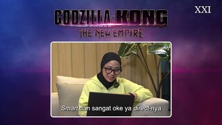 KONG SPILL PERASAANNYA SATU TIM BARENG GODZILLA! | Cine-Chat Godzilla x Kong: The New Empire