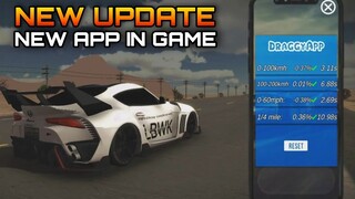 New Update | New App/Feature in Car Parking Multiplayer | DraggyApp