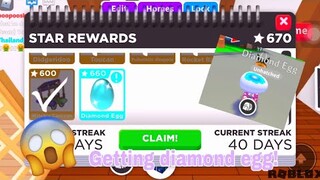 I GOT DIAMOND EGG *OMG* (Roblox) Adopt me!