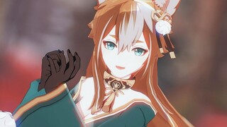 【Genshin Impact MMD／4K／60FPS】Ms Hina【กระโปรงหัวใจบริสุทธิ์】