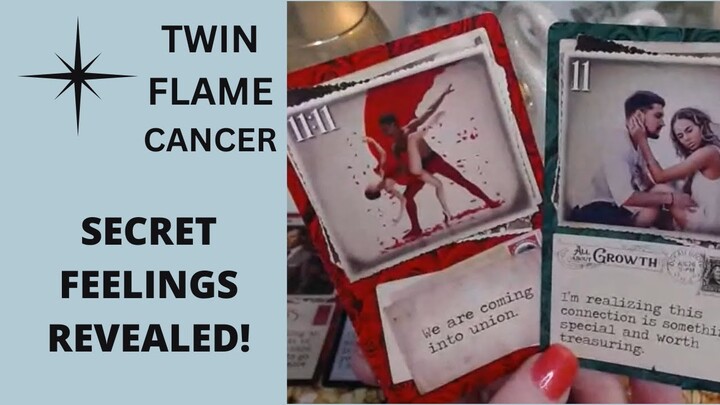 CANCER ♋TWIN FLAME❤️‍🔥SECRET FEELINGS REVEALED🔥IT'S COMPLICATED❤️‍🔥CANCER LOVE TAROT READING❤️‍🔥