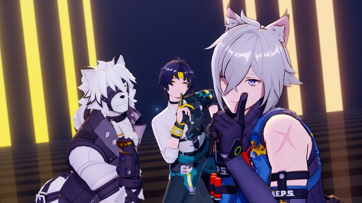 【绝区零MMD】 请三位原地出道！