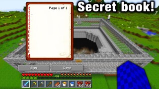 the MOST WANTED Player left a SECRET Book in my cell!