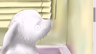 [Templat desain binatang] Mandi bersama~