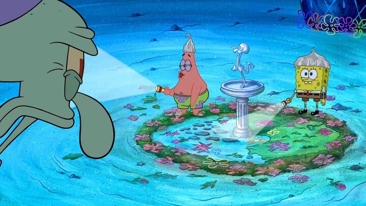 Spongebo Unidentifed flailing octopus English version