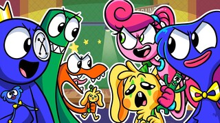 Rainbow Friends Vs Poppy Playtime 🎶 FNF RAINBOW FRIENDS ANIMATION