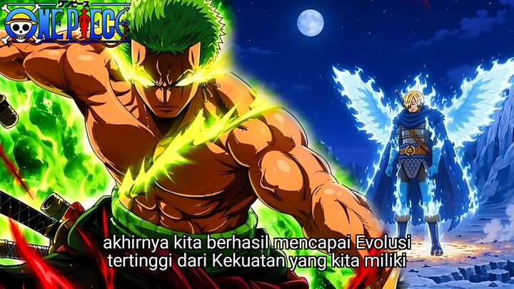 FULL SPOILER OP 1195 - MATA IBLIS ZORO & HAKI RAJA SANJI MEMBUAT IMU & PARA KESATRIA SUCI TERKEJUT