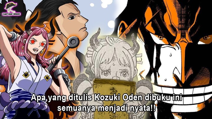 Buku Catatan Milik Kozuki Oden One Piece - Review One Piece 1024