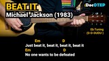 Beat It - Michael Jackson (1983) Easy Guitar Chords Tutorial with Lyrics