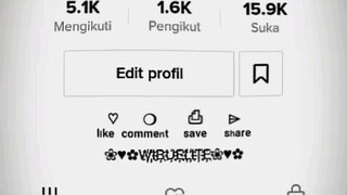 jangan lupa follow ya akun yg ada di vd itu dan jangan lupa like vd nya jg ygy