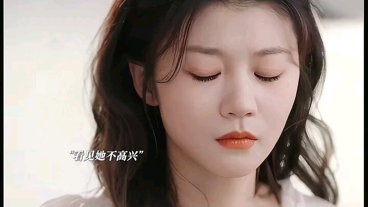 Every time the male lead looks at the female lead, his smile is just so doting.