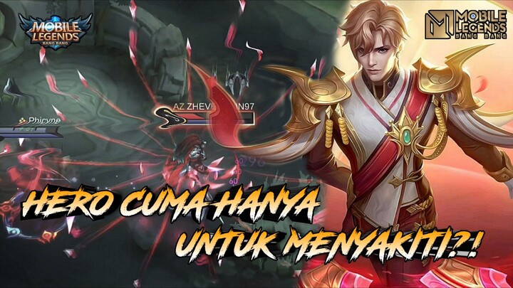 HERO NGESELIN SEASON INI?! DATANG UNTUK MENYAKITI LALU PERGI ! || GAMEPLAY AAMON - MLBB