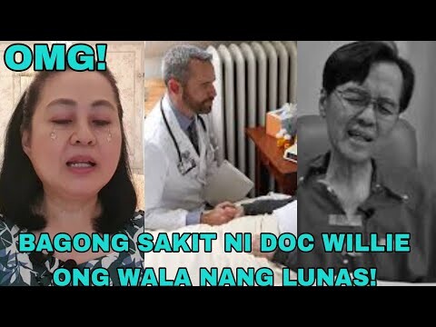 DOC liza NAGMAKAAWA na sa mga Doctor Ni  Doc WILLIE..BAgong  SAKIT  TUKOY na!