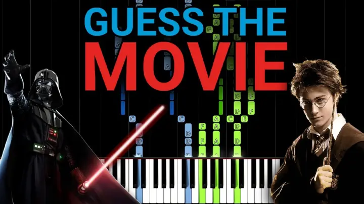 Can You Guess All Movie Themes? Guess the Movie Soundtrack! (25 Movies Piano Quiz) [Part 1]