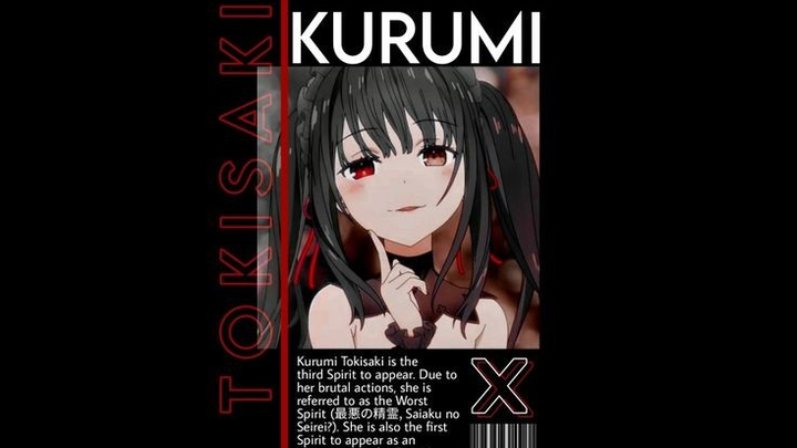 DATE A LIVE |kurumi - Darkside. Liệu Kurumi có phải là tinh linh tồi tệ nhất?.