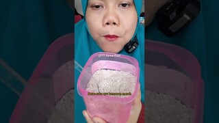 DYMA |ASMR RAW RICE EATING |Makan Beras | asmrrawriceeating| #asmrsounds  #asmr #shorts #mukbang(1)