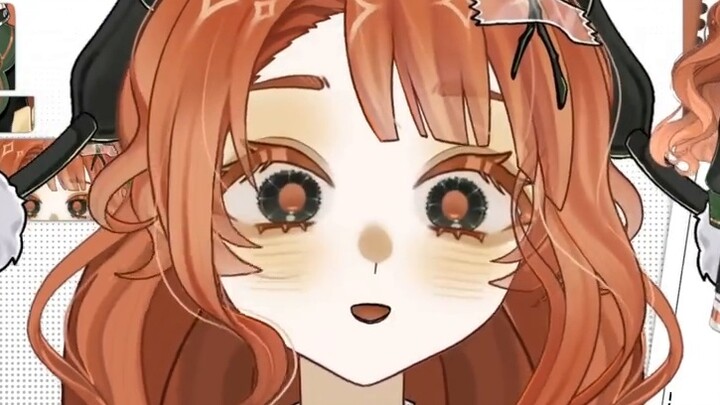 [live2d mass-market model｜Bitter Orange] High-precision vb face capture + one-click size change of o