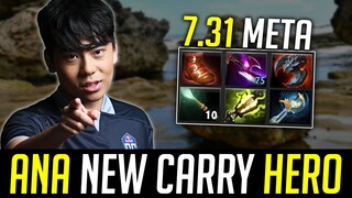 Ana trying NEW CARRY in 7.31 patch - NEW META