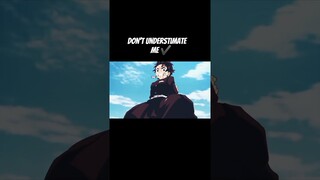 Tanjiro - Don't underestimate me #shorts #tanjiro #demonslayer #amv