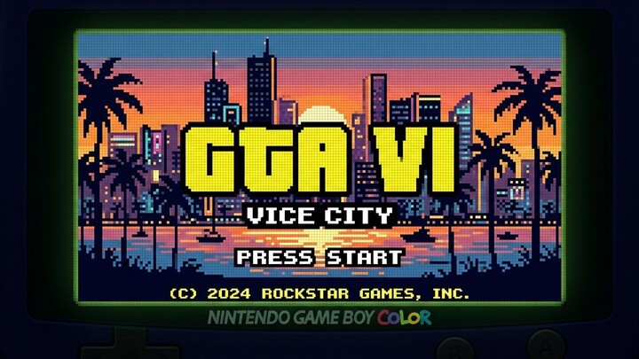 Gta 6 demake game boy color