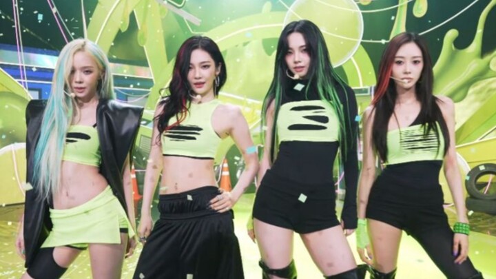 Aespa merilis lagu comeback terbaru, panggung versi satu shot LEMONADE