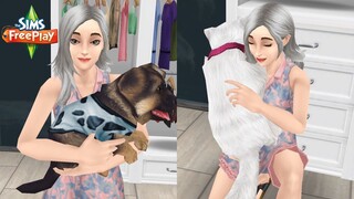 life with 2 pets! | sims freeplay