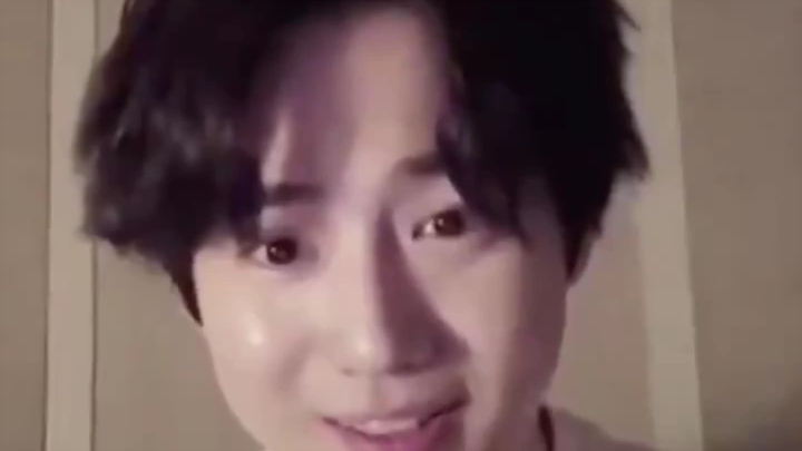 He was crying so hard, but as soon as this guy opened his mouth, he made me laugh [tearful laughter