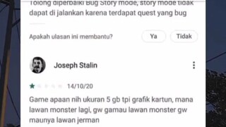 STALIN KETIKA LAGI DI PLAYSTORE NYARI GAME HD🗿☝️