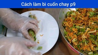 Cách làm bì cuốn chay p9