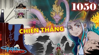 [Phân tích OP 1050]. Kết thúc! Luffy an toàn! Kaido và BigMom hoà quyện trong dung nham!