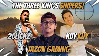 2CLICKZ VS JAZONGAMING VS KUYKUY | ROS KING OF SNIPER (ROS HIGHLIGHTS)